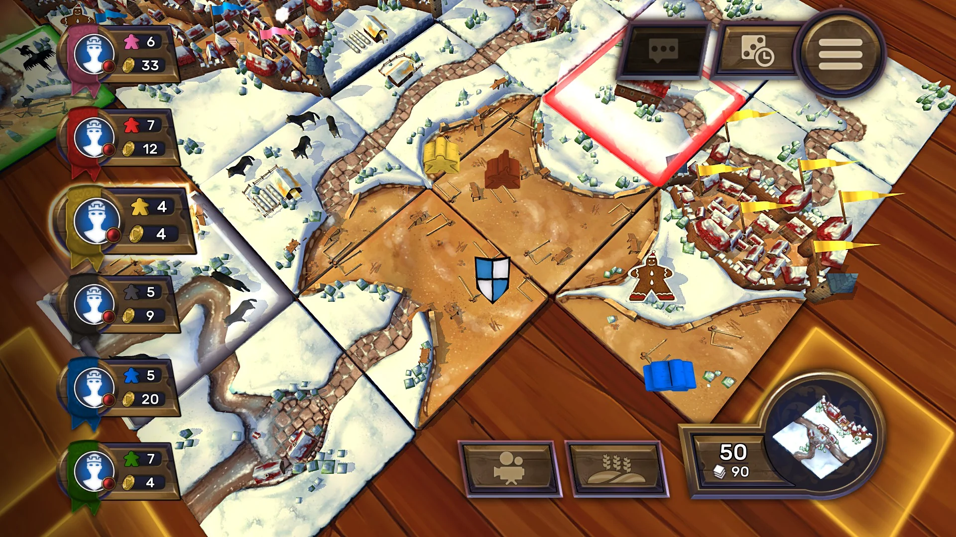 Carcassonne - Winter and Gingerbread Man - Image 4