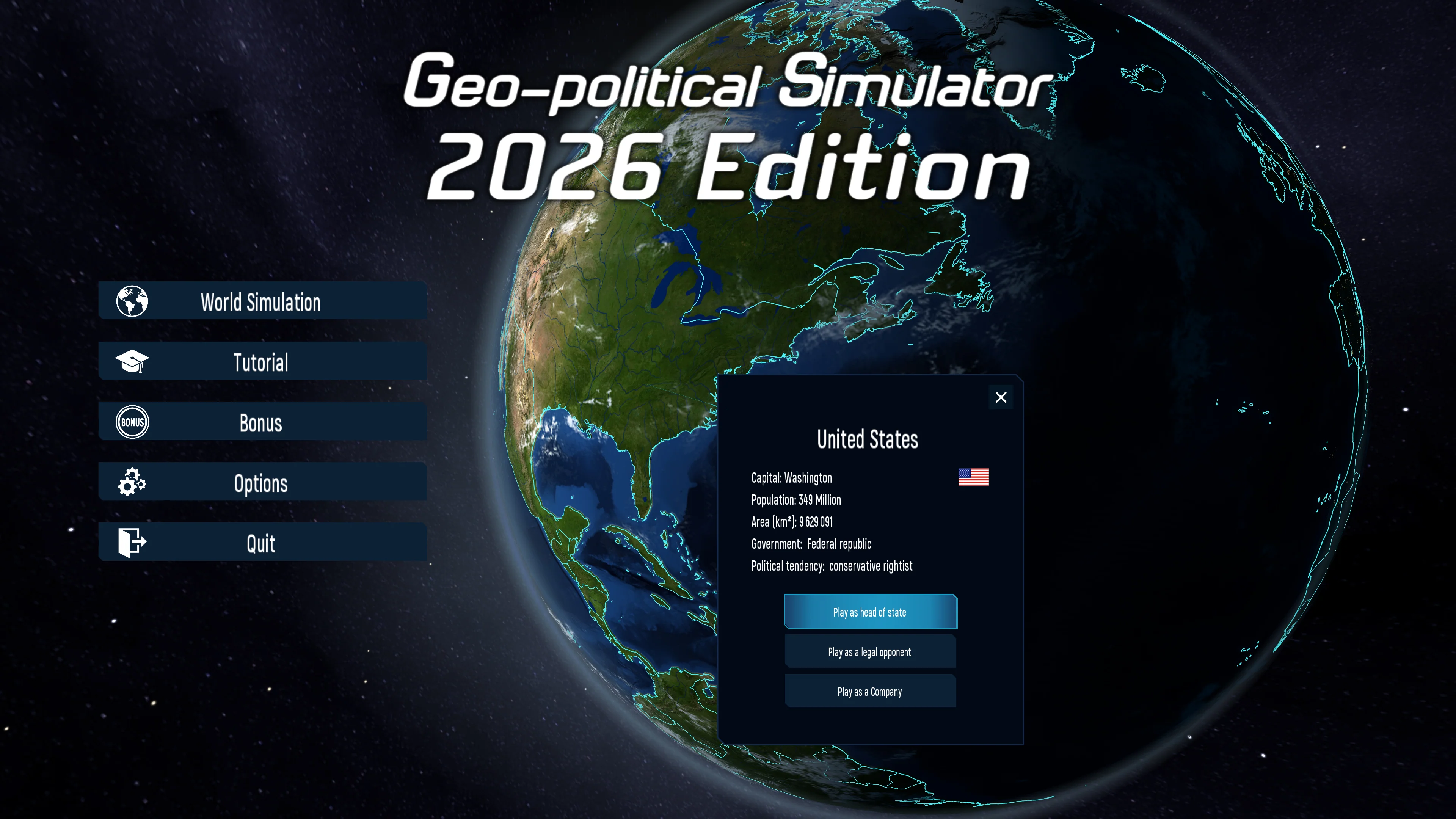 Geo-Political Simulator 2026 Edition - Image 13
