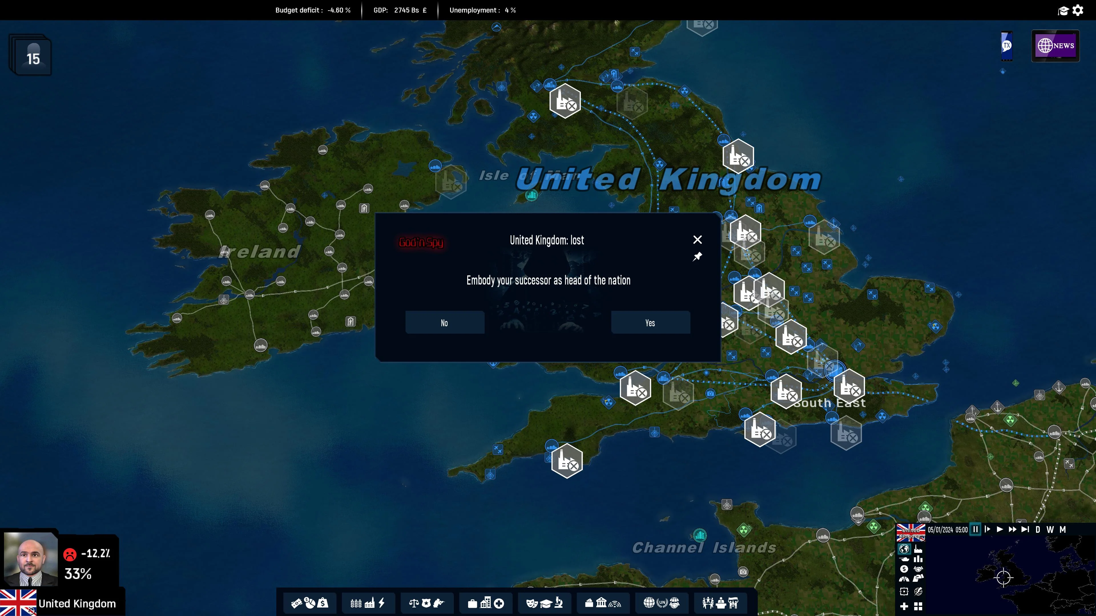 God'n Spy Add-on for Geo-Political Simulator 2026 Edition - Image 6