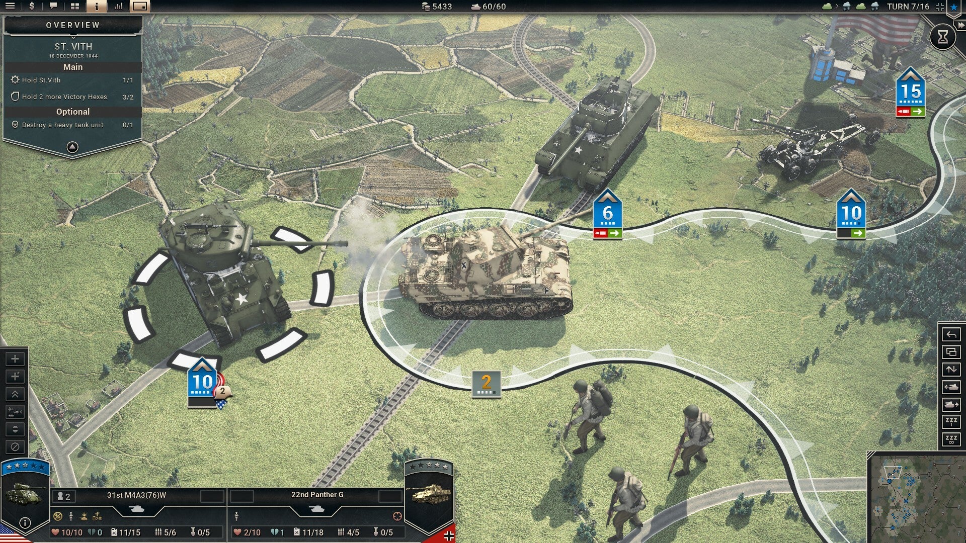 Panzer Corps 2: Frontlines - Bulge - Image 4