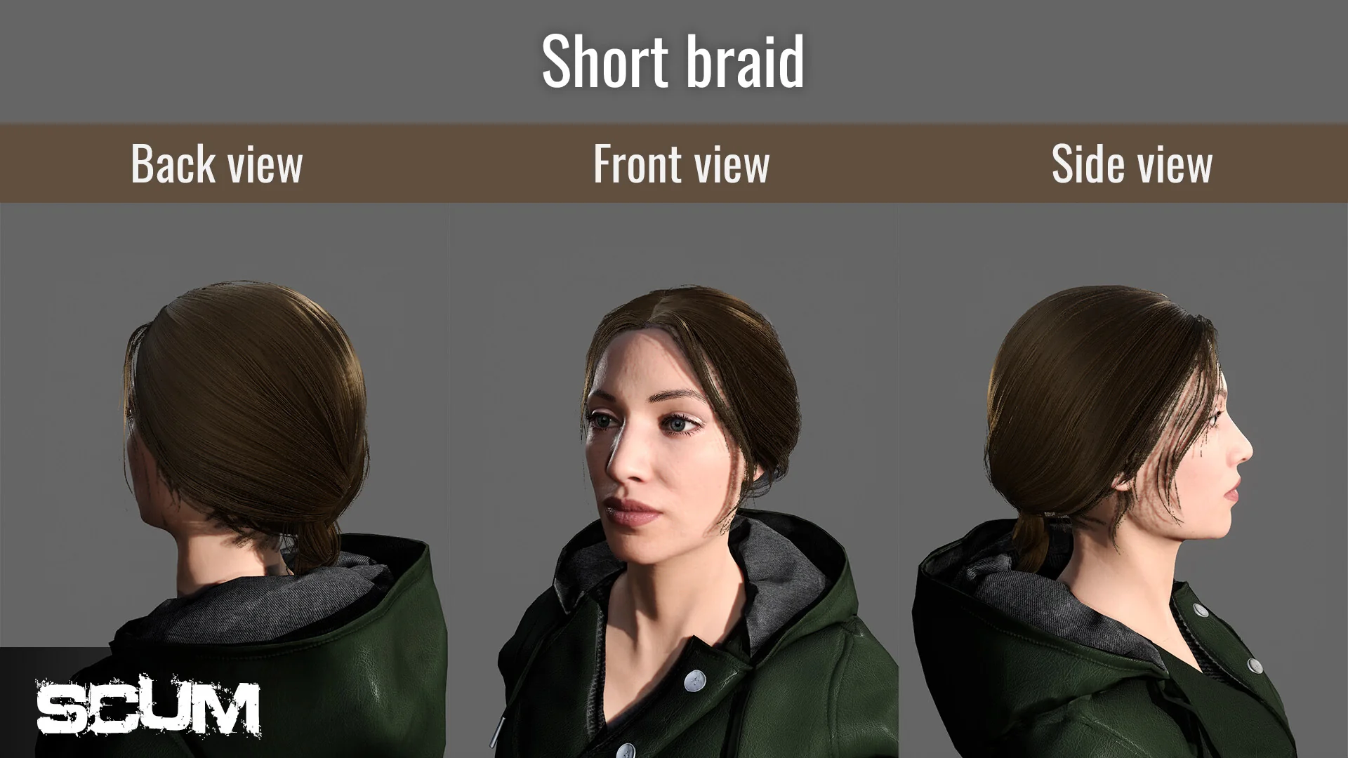 SCUM Female Hair Pack - Image 16