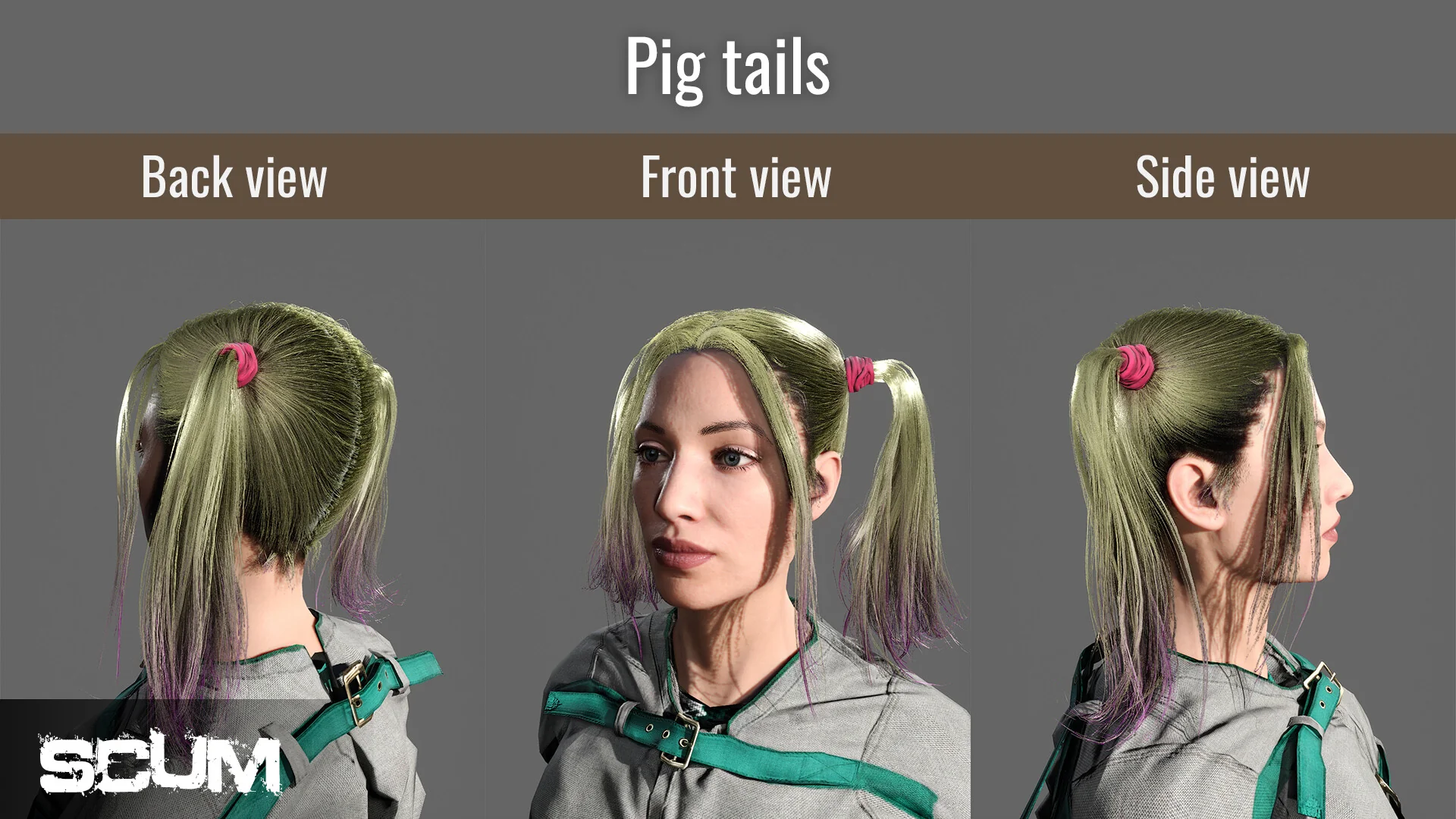 SCUM Female Hair Pack - Image 2