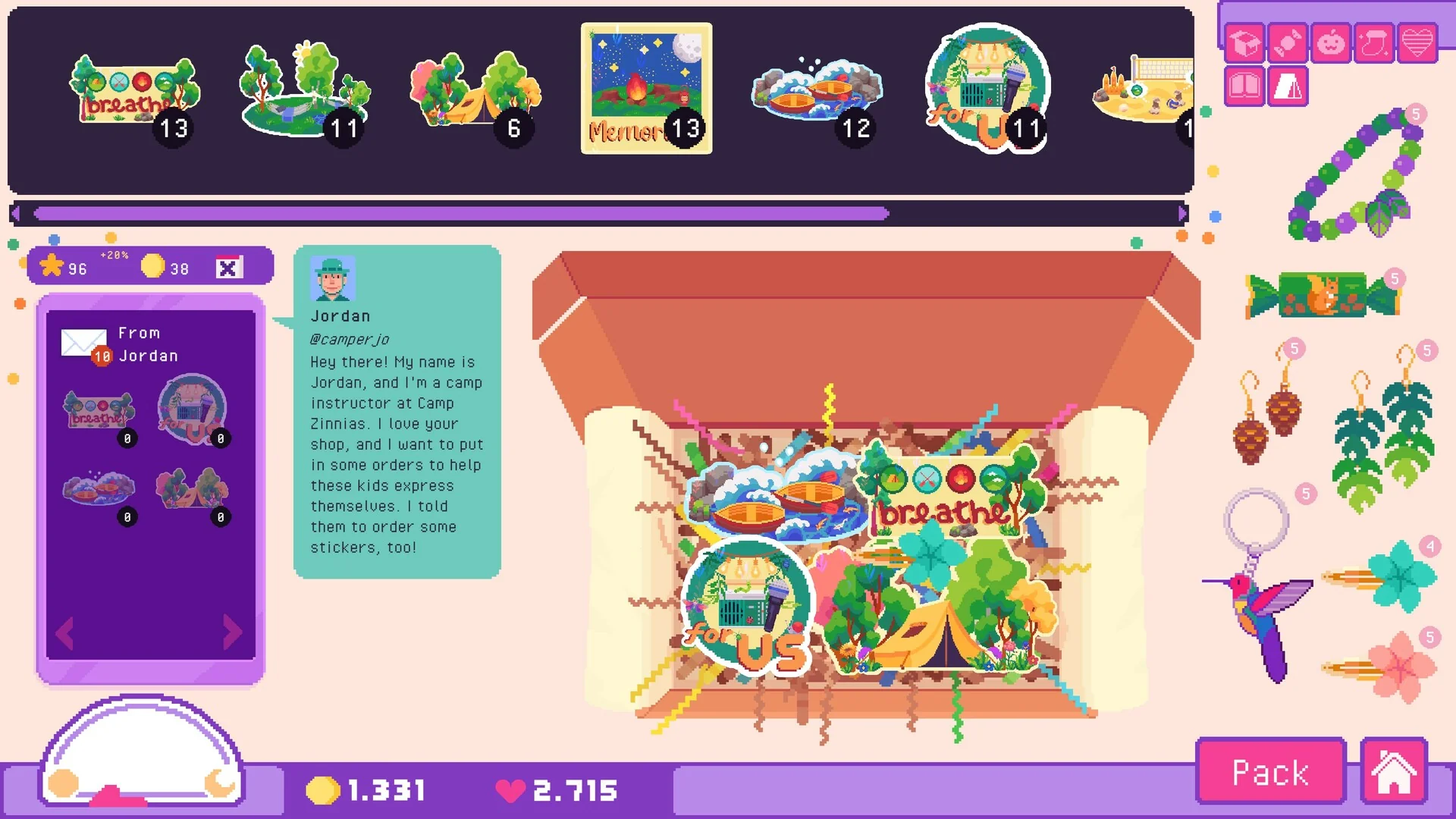 Sticky Business: Camp Zinnias - Image 4